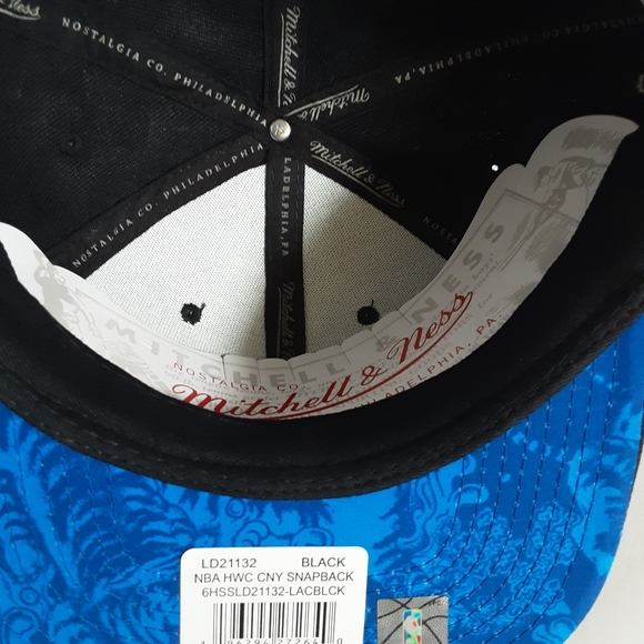 MITCHELL & NESS LOS ANGELES CLIPPERS NBA WATER TIGER HWC SNAPBACK NEW - Picture 9 of 10